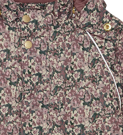 Hust and Claire Snowsuit - HCOtine - Pale Lilac w. Flowers