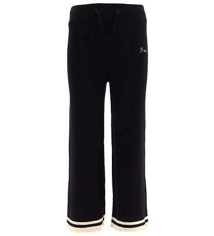 Marni Broek - Rib - Zwart m. Wit