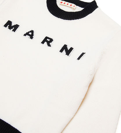Marni Blouse - Cropped - Wool - Hvd w. Black