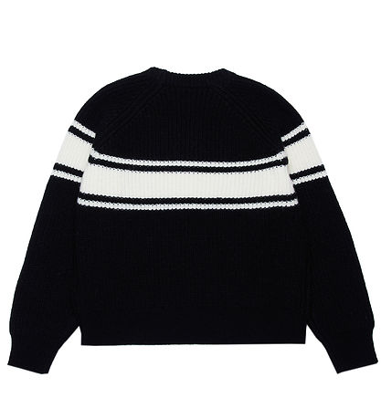 Marni Blouse - Wool - Black w. White