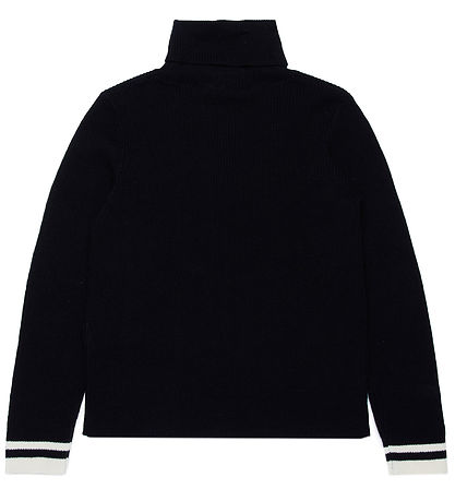 Marni Blouse - Rib - Black w. White