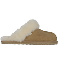 Rosemunde Slippers - Suede - Almond