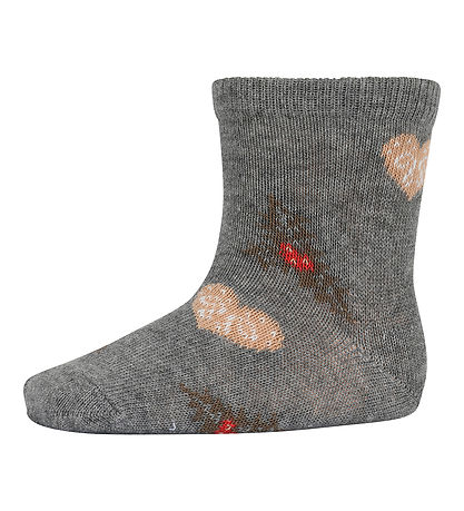 Chaussettes MP - Noël - Grey Melange Chaussettes MP - Noël - Grey Melange