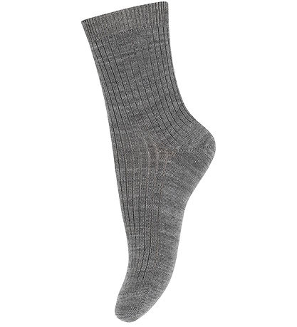 Chaussettes MP - Laine - Hilde - Grey Melange Chaussettes MP - Laine - Hilde - Grey Melange
