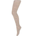 MP Tights - Wool - Rib - Marley - Light Brown Melange MP Tights - Wool - Rib - Marley - Light Brown Melange