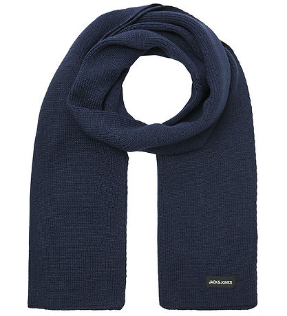 Jack & Jones Scarf - Knitted - JacDna - Navy Blazer