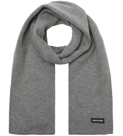 Jack & Jones Schal - Strick - JacDna - Grey Melange