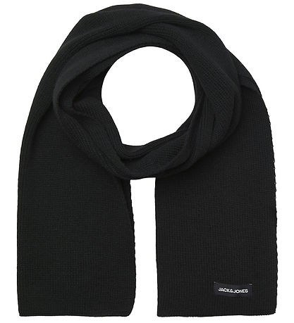 Jack & Jones 스카프 - 니트 - 잭나 - 블랙
