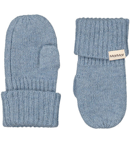 MarMar Mittens - Wool - Knitted - Alvilda Baby - Monsoom Blue Me