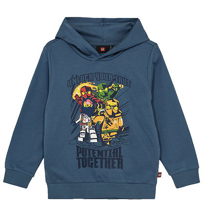 LEGO® Wear Kapuzenpullover - Mitte Blue