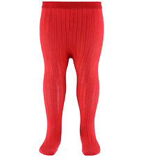MP Strumpbyxor - Ull - Rib - Tomat MP Strumpbyxor - Ull - Rib - Tomat