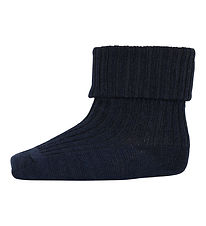 MP Socks - Wool - Rib - Navy