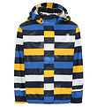 LEGO® Wear Rain Jacket - PU - LWJonathan 102 - Blue w. Stripes LEGO® Wear Rain Jacket - PU - LWJonathan 102 - Blue w. Stripes