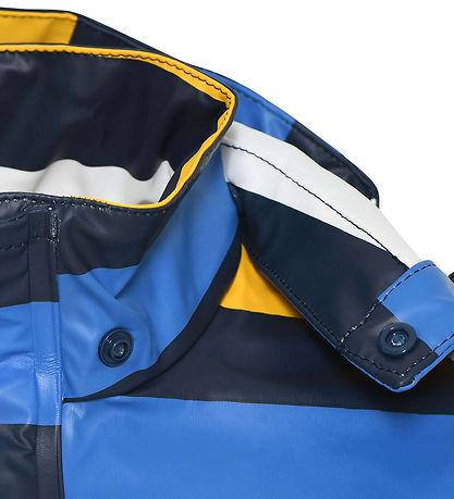 LEGO® Wear Regenjacke - PU - LWJonathan 102 - Blau m. Streifen