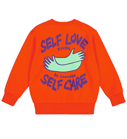 Champion Sweatshirt - Crewneck - Tangerine Tango