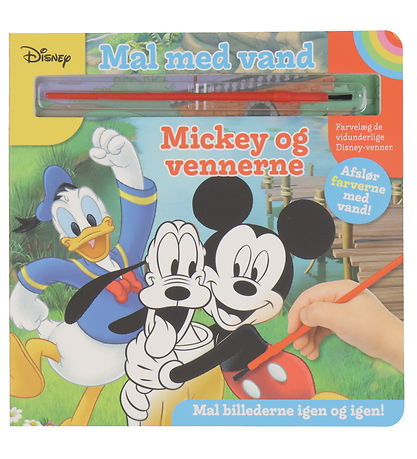 Alvilda Colouring Book - Paint With Water - Disney Mickey And Fr Alvilda Colouring Book - Paint With Water - Disney Mickey And Fr
