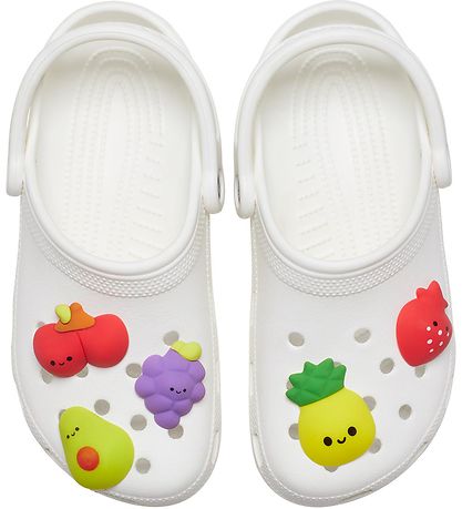Pendentif Crocs - Écraser Fruits - 5 Pack Pendentif Crocs - Écraser Fruits - 5 Pack