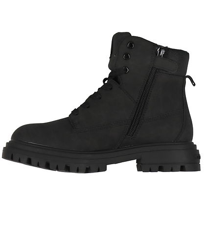 Calvin Klein Støvler - Lace-Up - Svart