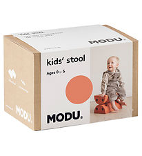 MODU Stool - 4 Parts - Burnt Orange/Dusty Green MODU Stool - 4 Parts - Burnt Orange/Dusty Green