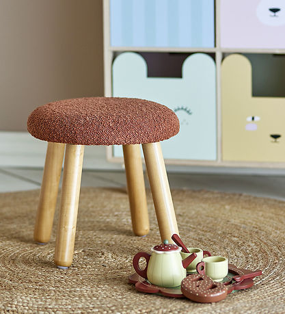 Bloomingville Stool - Aksel - 30x29 cm - Brown