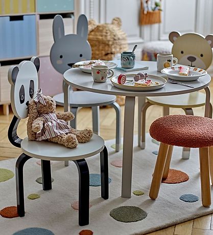 Bloomingville Stool - Aksel - 30x29 cm - Brown