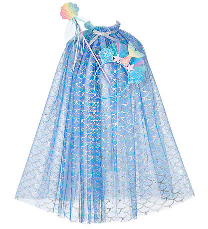 Souza Costume - Cloak w. Magic Wand/Tail - Marlya Mermaid - B