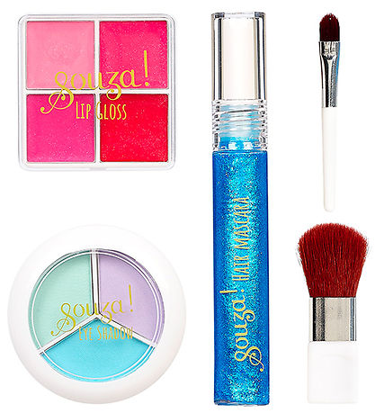 Souza Makeup Set - Eye shadow/Lipgloss/Hair mascara - Princess Souza Makeup Set - Eye shadow/Lipgloss/Hair mascara - Princess