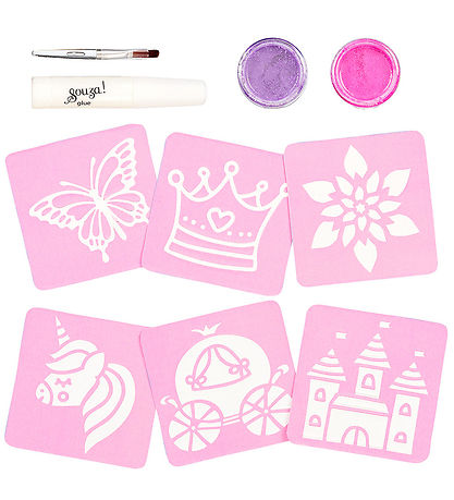 Souza Glitter-Tattoos - 12 Templates - Princess