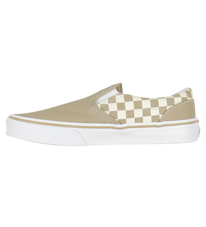 Vans Shoes - Classic Slip-On - Brown/White Check