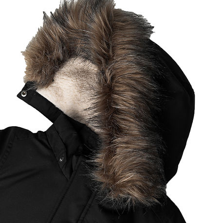Name It Winterjacke - NmmMaster05 Parka - Schwarz