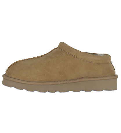 Rosemunde Slippers - Suede - Almond