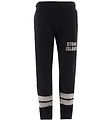 Stone Island Sweatpants - Black w. Reflex