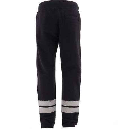 Pantalon de Jogging Stone Island - Noir av. Réflexe