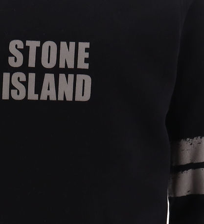 Stone Island Sweatshirt - Black w. Reflex