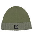 Stone Island Beanie - Wool/Viscose - Sage