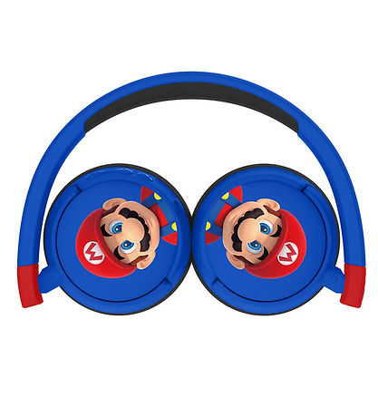 OTL Headphones - Super Mario - On-Ear Kids - Wireless - Blue/R OTL Headphones - Super Mario - On-Ear Kids - Wireless - Blue/R