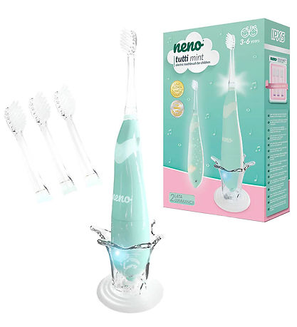 Brosse à dents électrique av. Lumière/son Neno - Tutti - Menthe