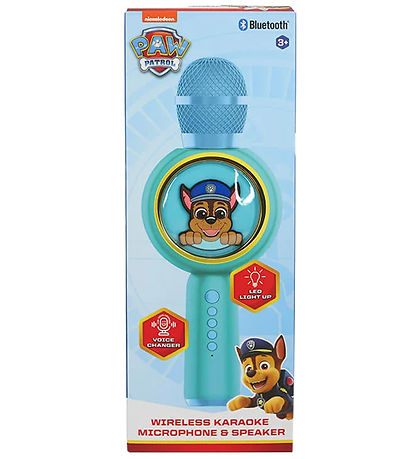 OTL Microphone - Paw Patrol - LED - Wireless Karaoke - Turquoise