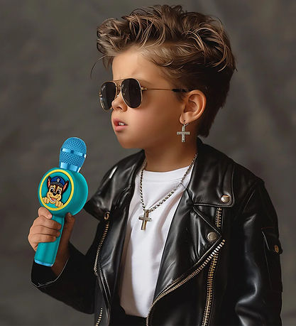 OTL Microfoon - Paw Patrol - LED - Draadloze karaoke - Turkoois OTL Microfoon - Paw Patrol - LED - Draadloze karaoke - Turkoois