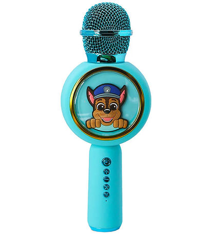OTL Microfoon - Paw Patrol - LED - Draadloze karaoke - Turkoois OTL Microfoon - Paw Patrol - LED - Draadloze karaoke - Turkoois