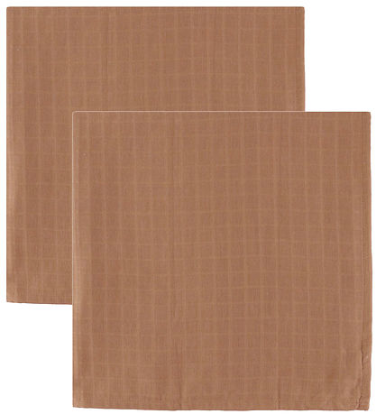 Carrés de mousseline Cam Cam - 70x70 - 2 Pack - Amber