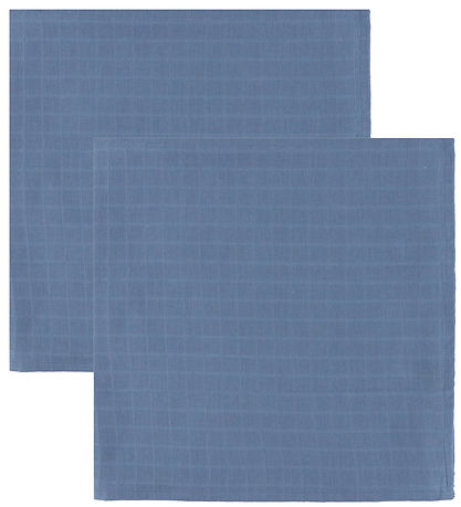 Cam Cam Muslin Cloths - 70x70 cm - 2-Pack - Deep Blue