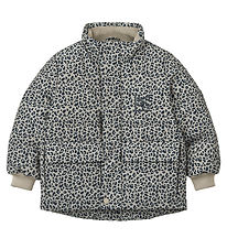 Liewood Polstret Jakke - Rocka - Mini Leo/Mist Liewood Polstret Jakke - Rocka - Mini Leo/Mist
