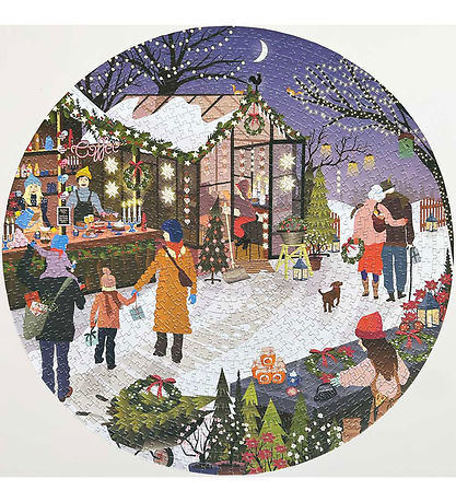 Vissevasse Jigsaw Puzzle - 1000 Bricks - Christmas Market Vissevasse Jigsaw Puzzle - 1000 Bricks - Christmas Market