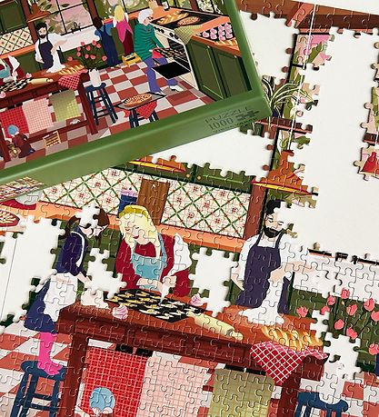Vissevasse Jigsaw Puzzle - 1000 Bricks - Cozy Kitchen Vissevasse Jigsaw Puzzle - 1000 Bricks - Cozy Kitchen