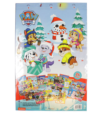 Calendrier de l'Avent Alvilda - Paw Patrol - 24 Livres