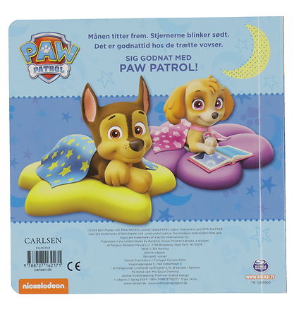 Forlaget Carlsen Picture Book - Sleep Well, Doggies - Paw Patrol