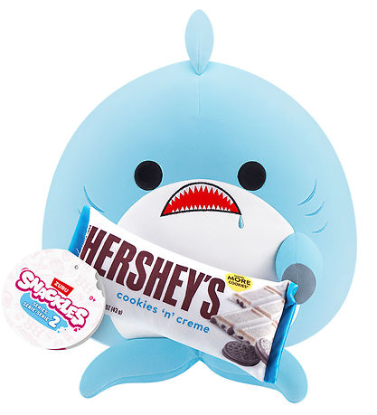 Peluche Snackles - 25 cm - Le requin Seth av. Hershey's