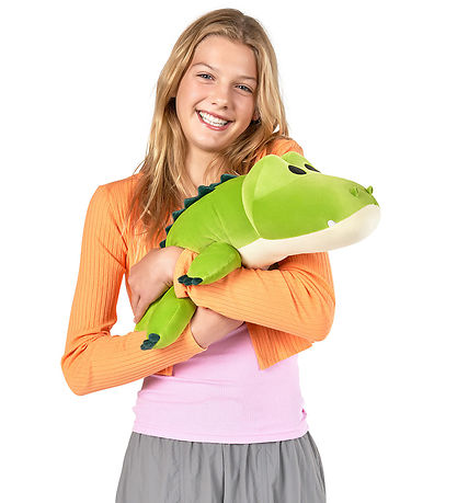 Hug A Lumps Soft Toy w. Weight - 55 cm - Crocodile - Rocko