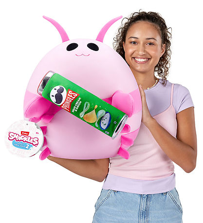 Peluche Snackles - 50 cm - Crevettes Lily av. Pringles